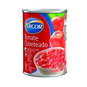 Tomate Cubeteado “ARCOR” lata x 400grs