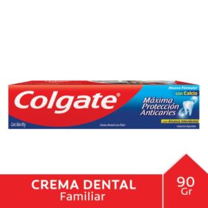 Pasta Dental “COLGATE” Máxima protección anticaries x 90 grs