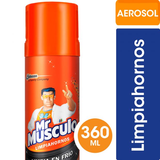 Limpia Hornos Aerosol “MR MUSCULO” x 360 cc – Granjaus